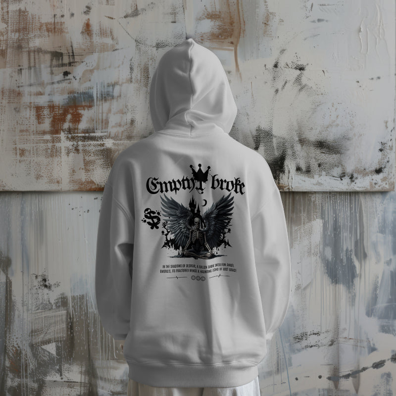 Emptyx.Broke crown hoodie